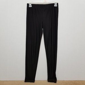 Miley Cyrus Max Azria leggings Medium liquid look elastic pull on waist stretch